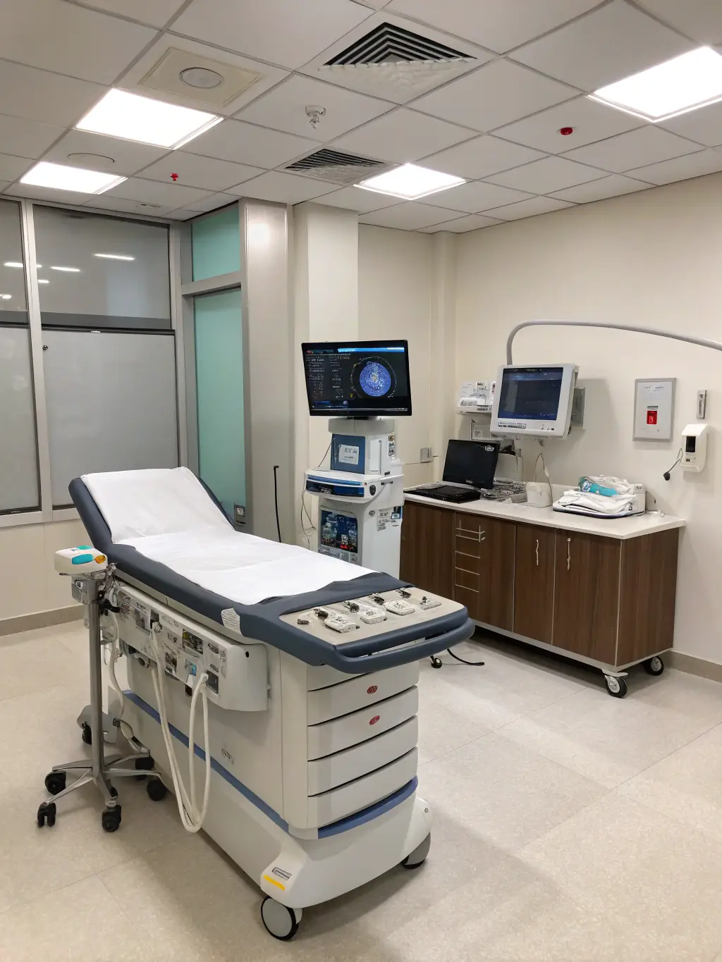 A state-of-the-art medical facility with advanced diagnostic equipment and comfortable patient rooms, reflecting Business 252's commitment to cutting-edge healthcare.